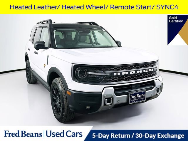 Certified 2025 Ford Bronco Sport Badlands