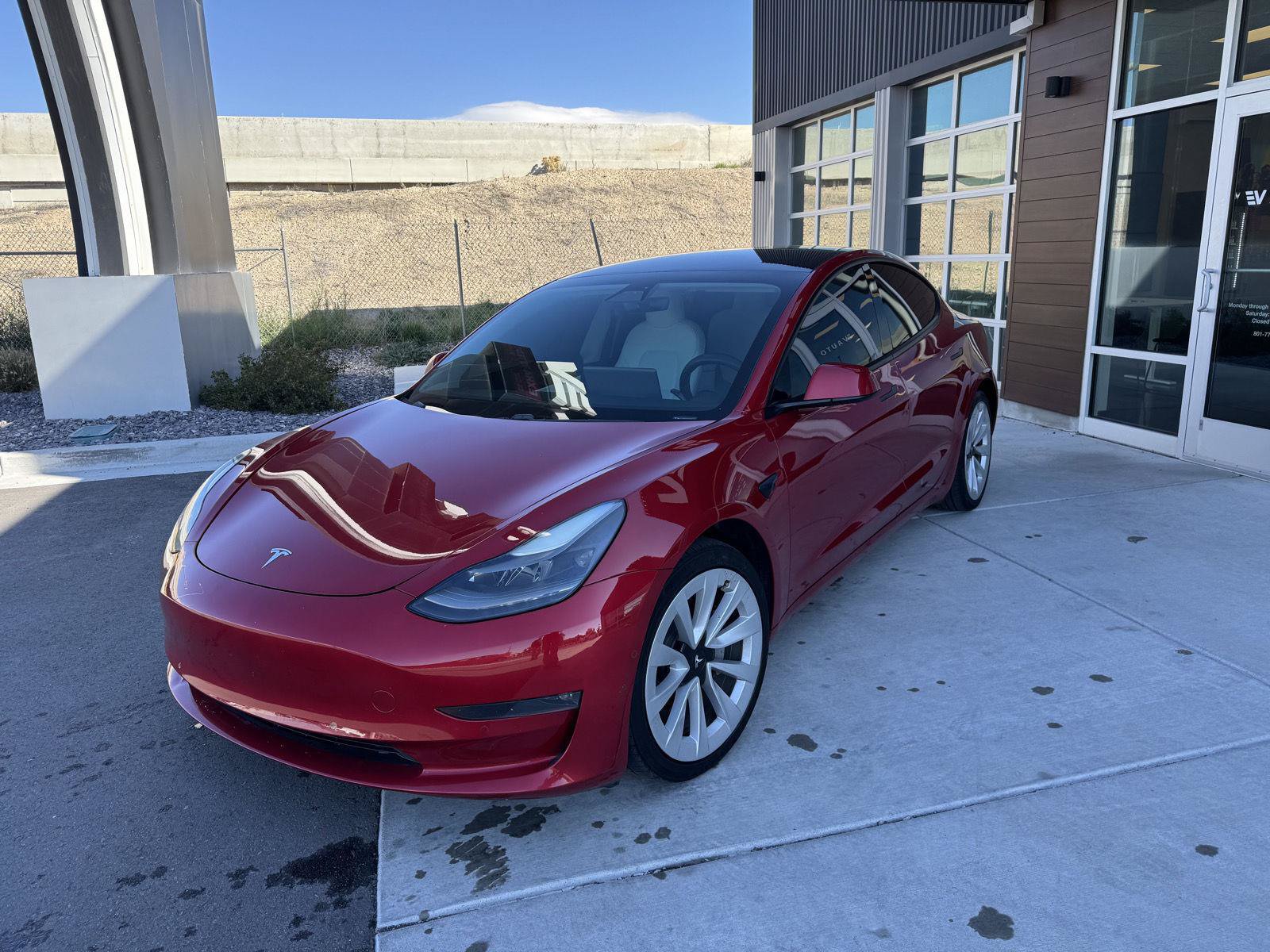 Used 2021 Tesla Model 3 Long Range AWD/4WD image 8