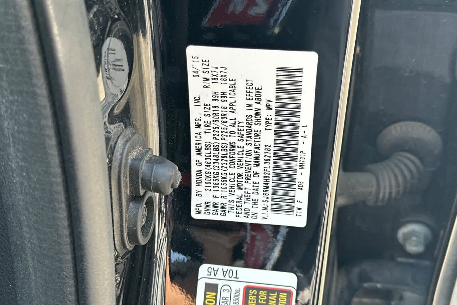 Used 2015 Honda CR-V Touring image 30