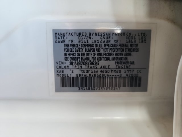 Used 2024 Nissan Sentra SR FWD image 20
