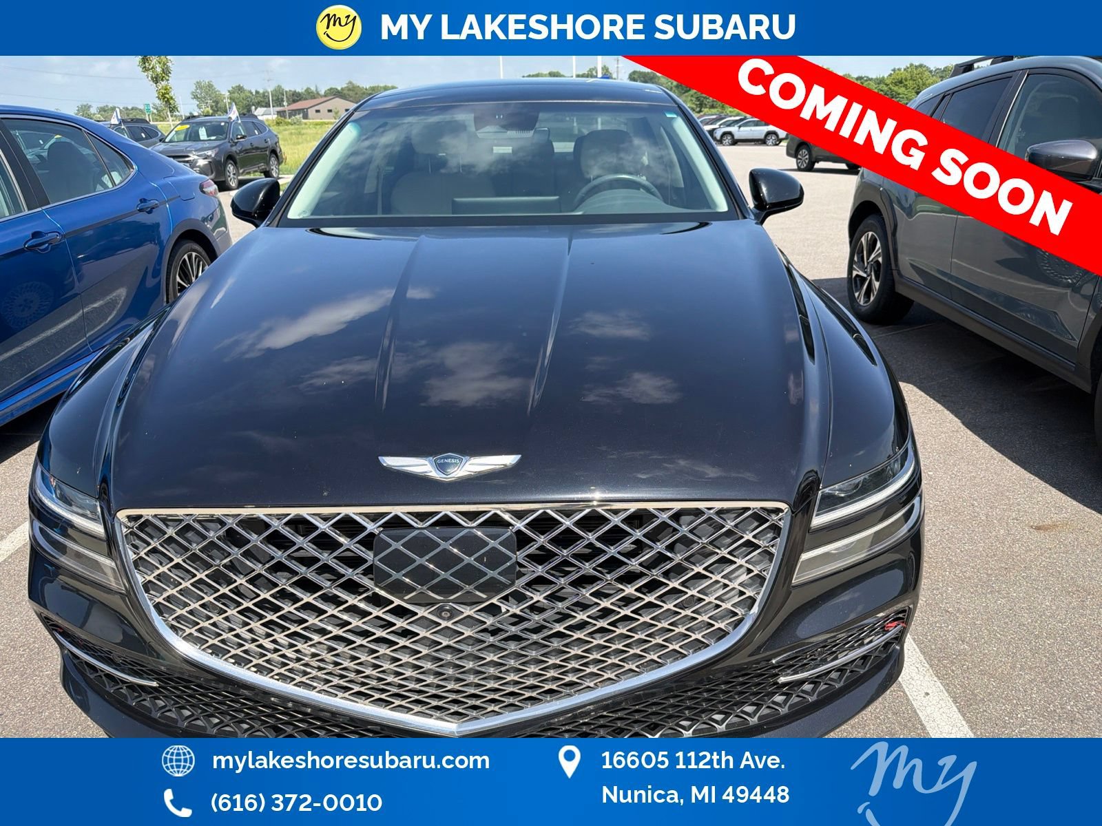 Used 2022 Genesis G80 2.5T w/ Prestige Package AWD/4WD image 3