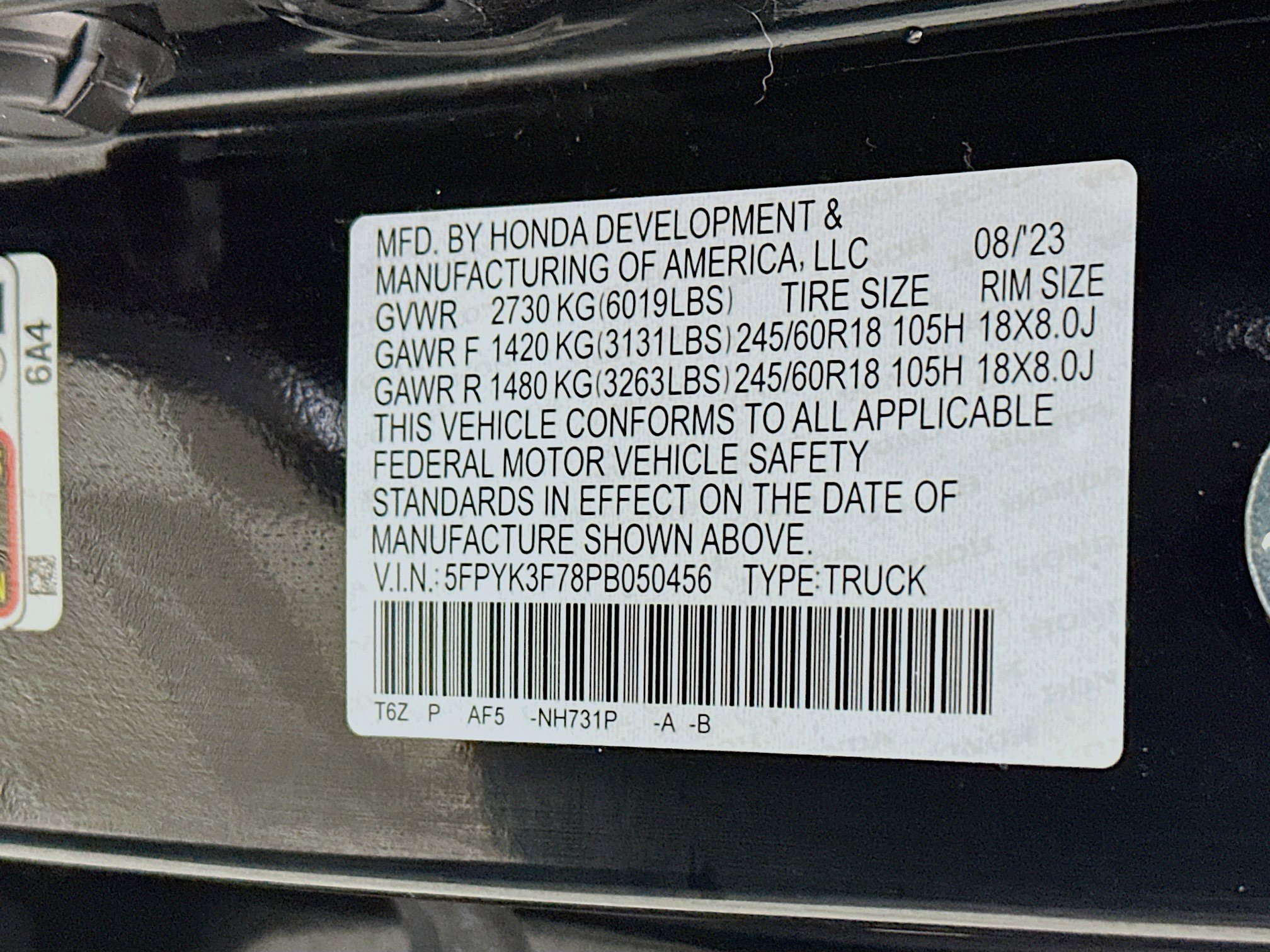 Used 2023 Honda Ridgeline RTL-E image 31