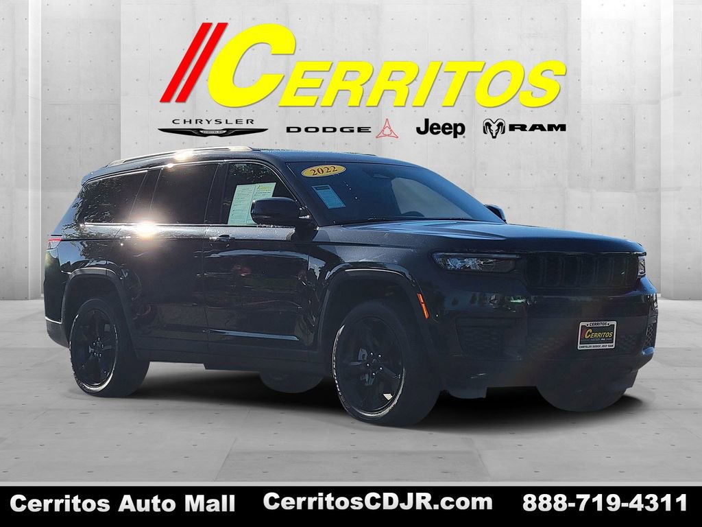 Certified 2022 Jeep Grand Cherokee L Laredo