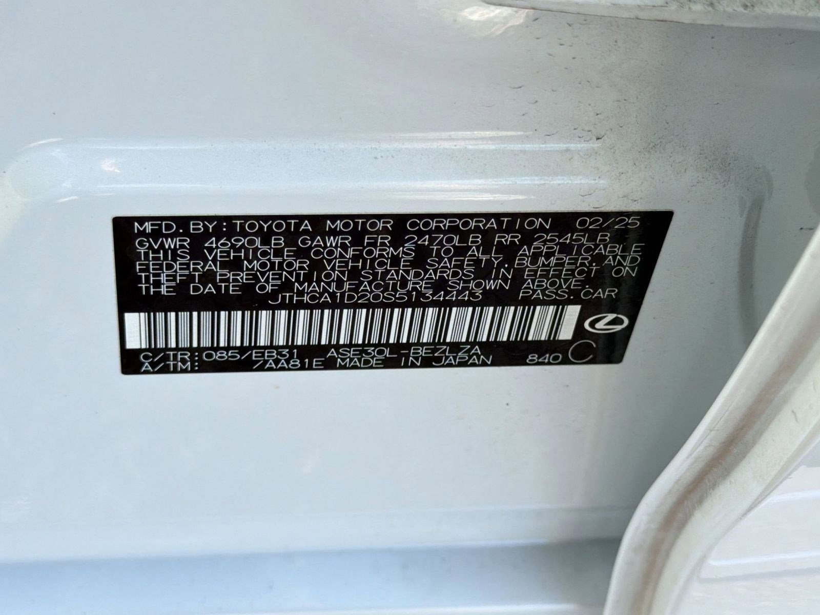 Used 2025 Lexus IS 300 w/ Comfort Package image 22