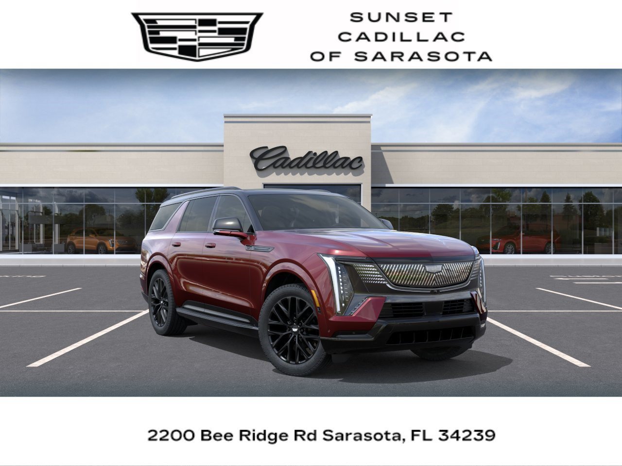 New 2026 Cadillac Escalade IQL Sport 2 w/ LPO, ONYX Package AWD/4WD image 1