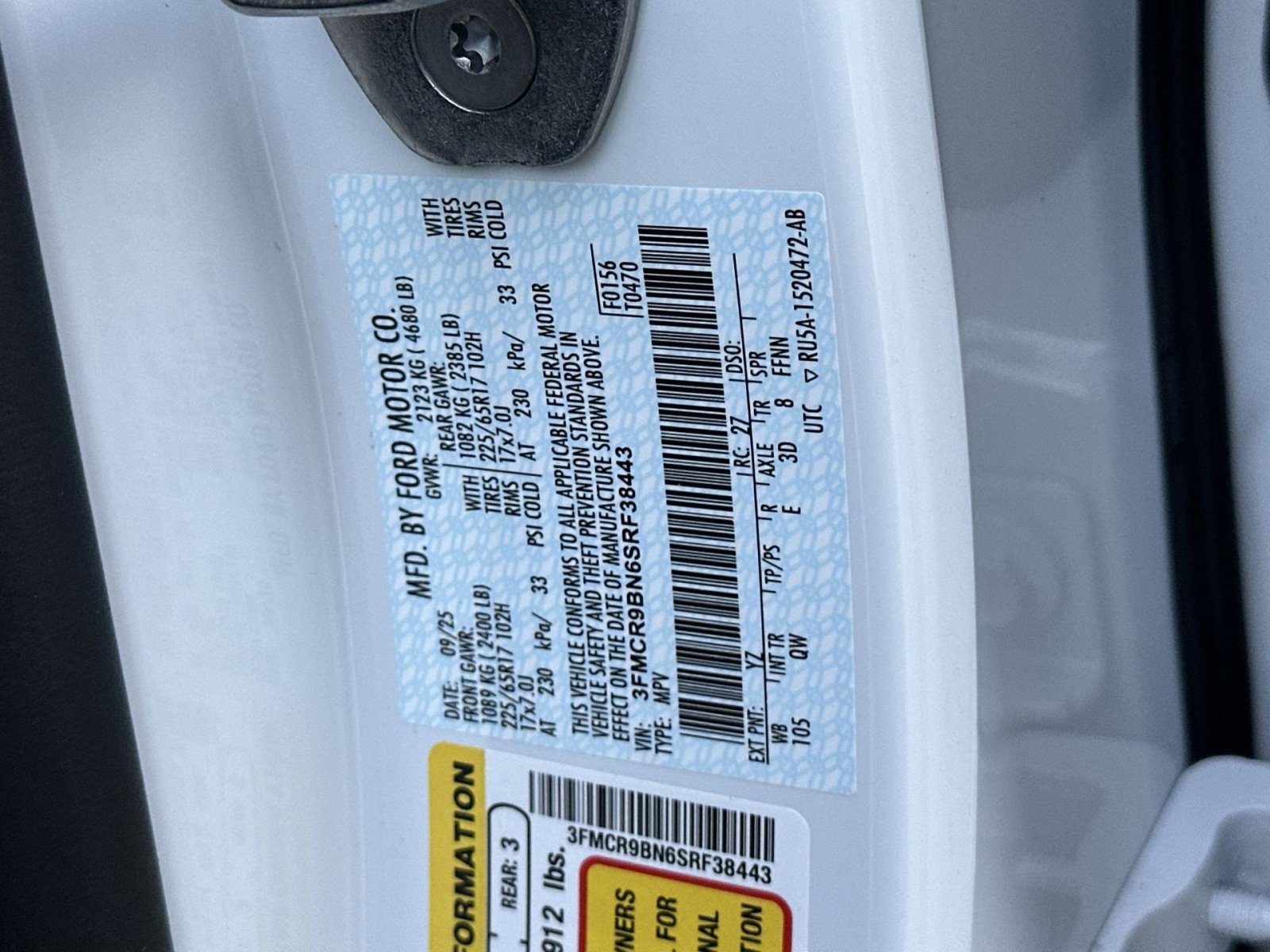 New 2025 Ford Bronco Sport Big Bend image 41