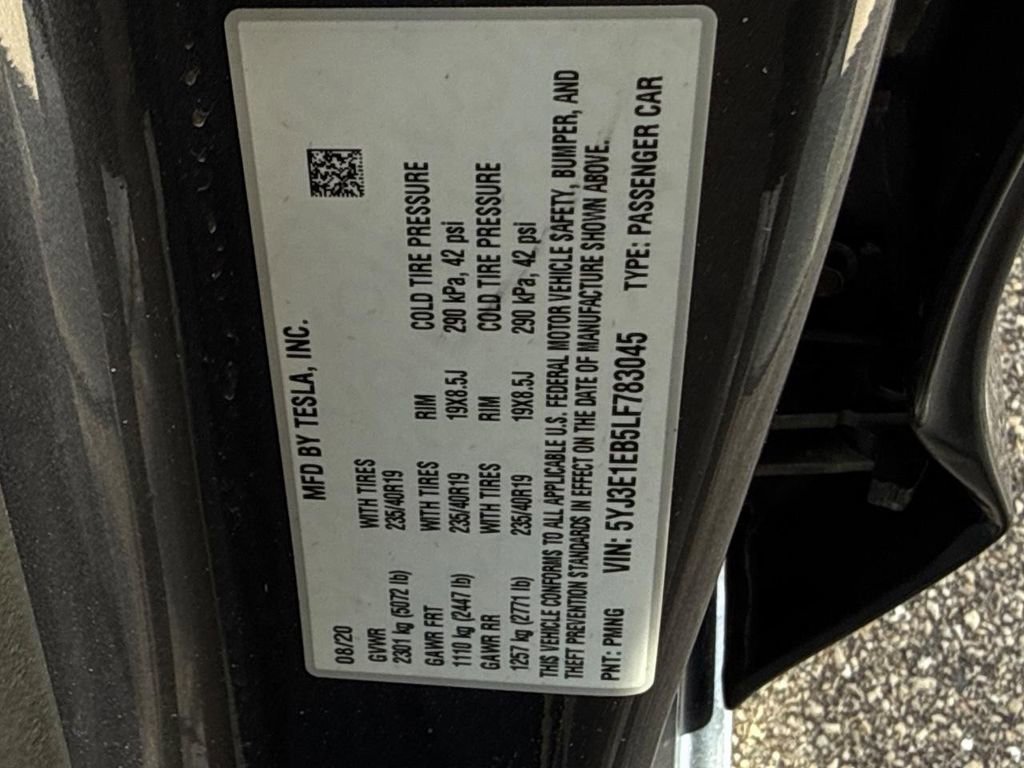 Used 2020 Tesla Model 3 Long Range AWD/4WD image 22