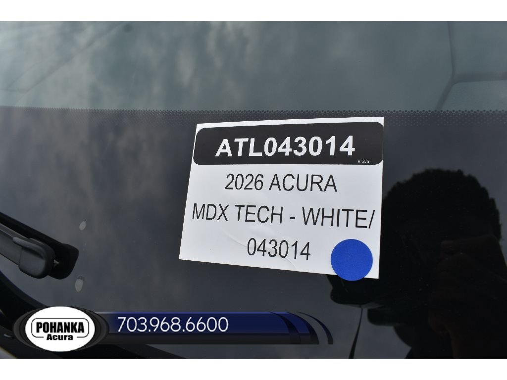 New 2026 Acura MDX w/ Technology Package AWD/4WD image 38