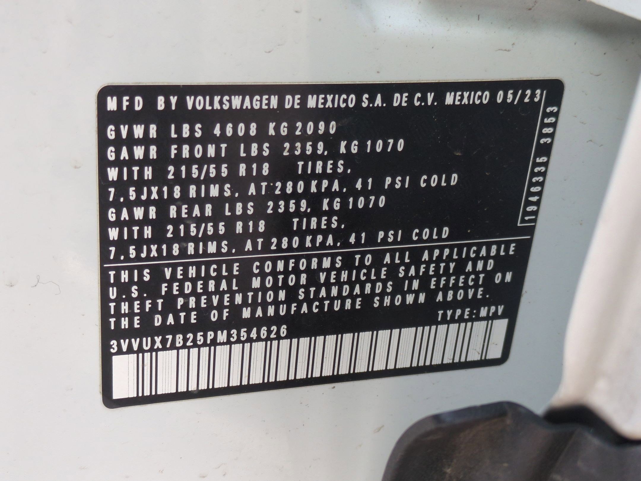 Used 2023 Volkswagen Taos SE image 36