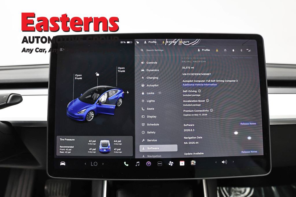 Used 2019 Tesla Model 3 Long Range AWD/4WD image 11