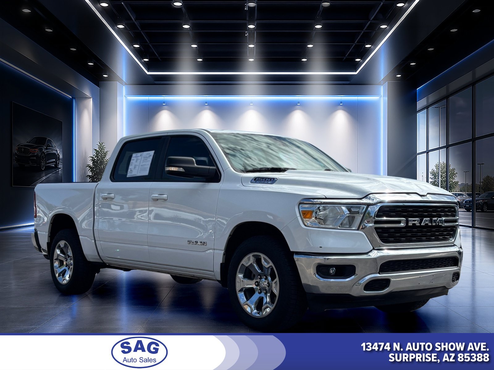 Used 2022 RAM 1500 Big Horn RWD image 1