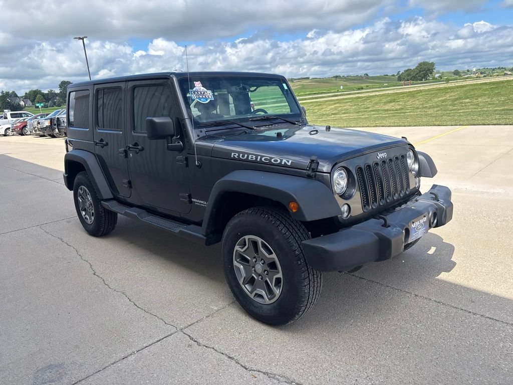 Used 2017 Jeep Wrangler Unlimited Rubicon w/ Max Tow Package AWD/4WD image 3