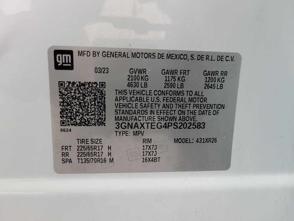 Used 2023 Chevrolet Equinox LT w/ Driver Convenience Package image 33