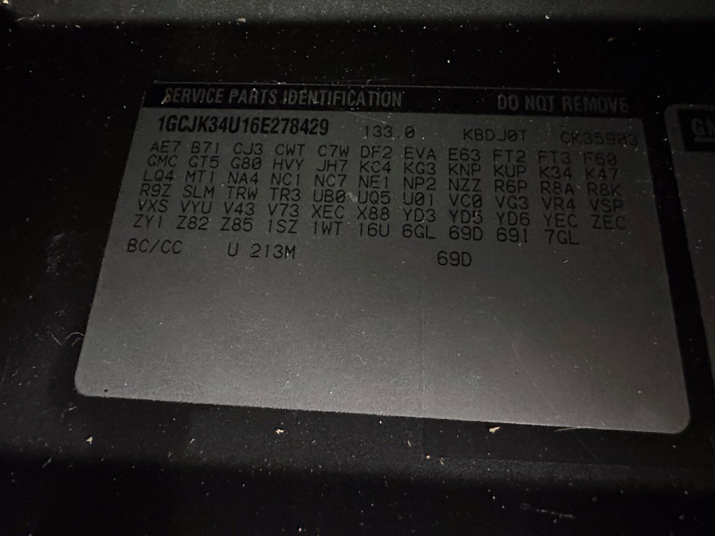 Used 2006 Chevrolet Silverado 3500 Work Truck w/ Snow Plow Prep Package image 32