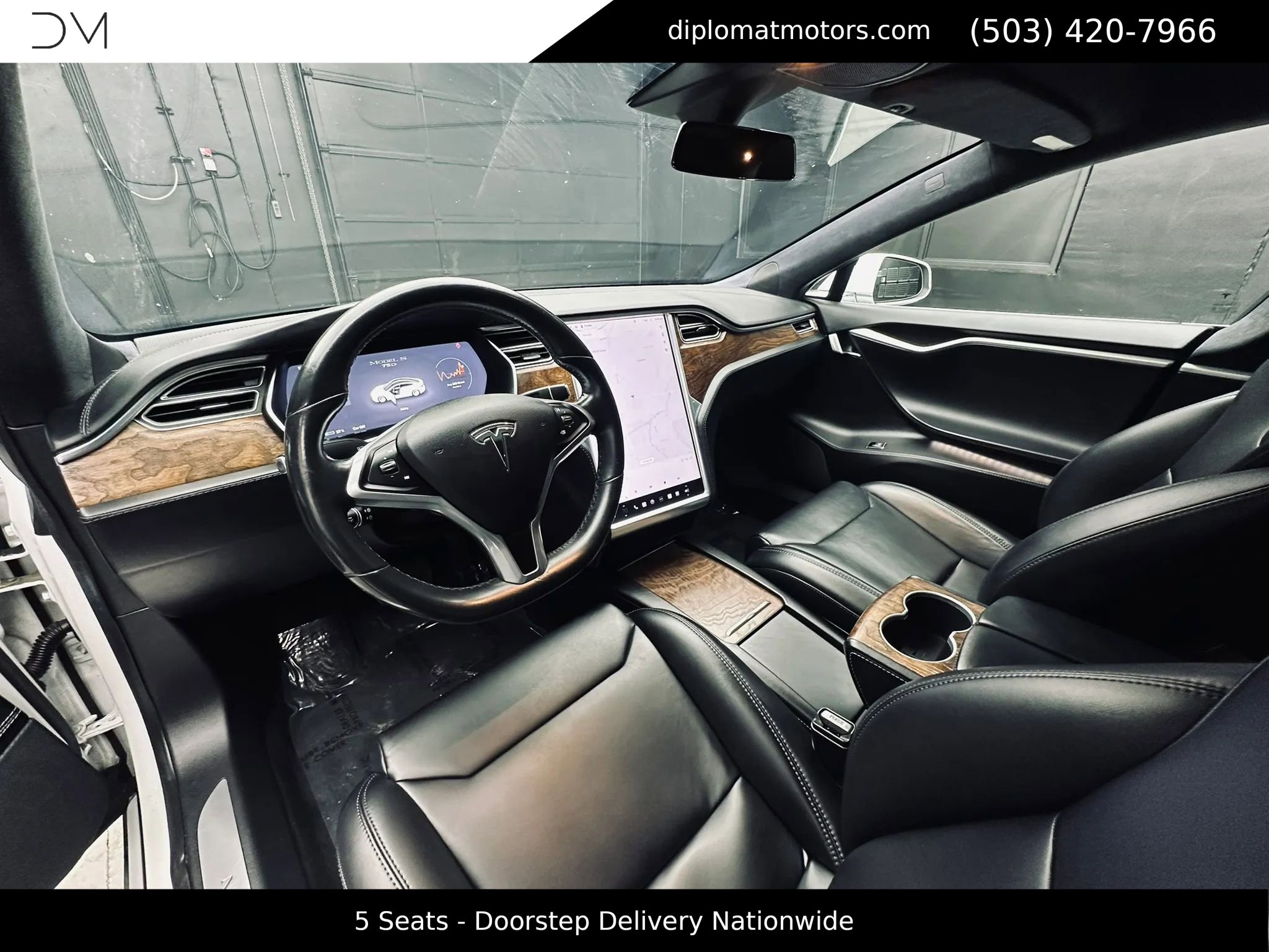 Used 2017 Tesla Model S 75D AWD/4WD image 17