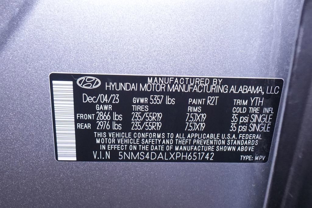 Used 2023 Hyundai Santa Fe Limited w/ Cargo Package image 52