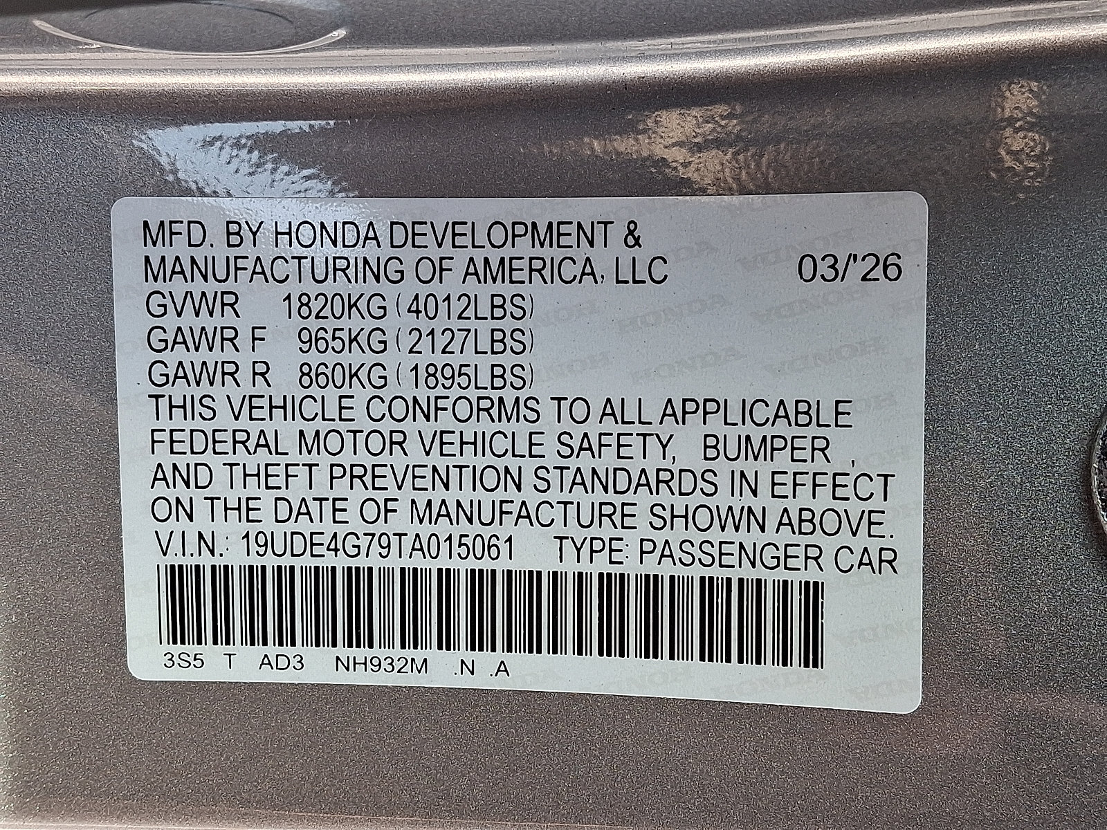New 2026 Acura Integra A-Spec w/ Technology Package FWD image 18
