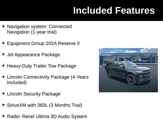 New 2026 Lincoln Navigator L Reserve w/ Jet Appearance Package AWD/4WD image 6