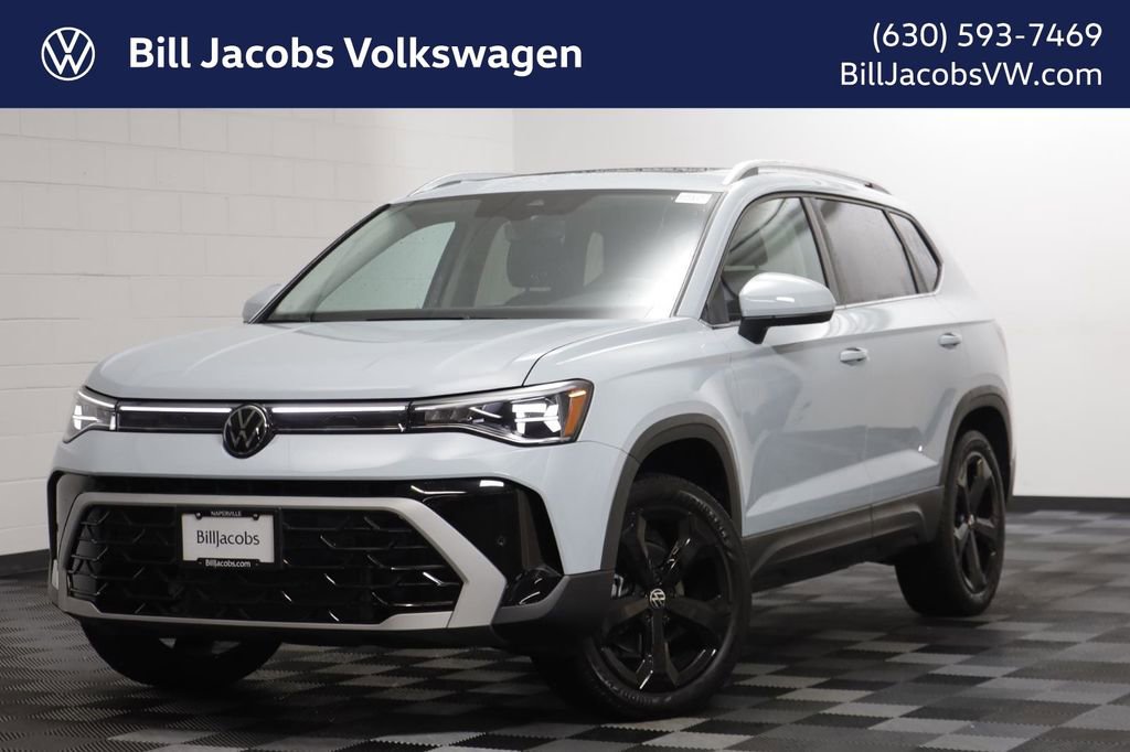 Used 2025 Volkswagen Taos SEL w/ Black Wheel Plus Package