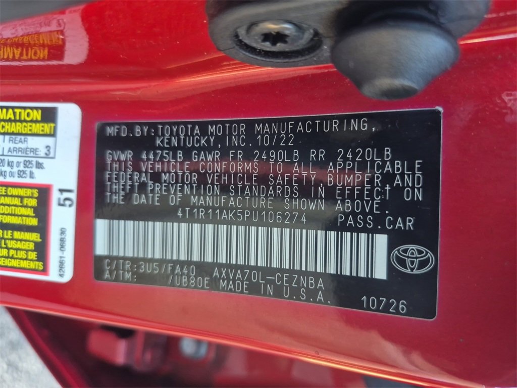 Used 2023 Toyota Camry LE image 30