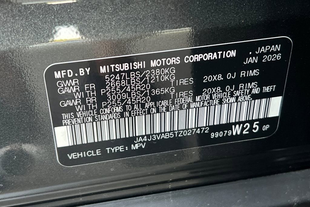 New 2026 Mitsubishi Outlander SE FWD image 28