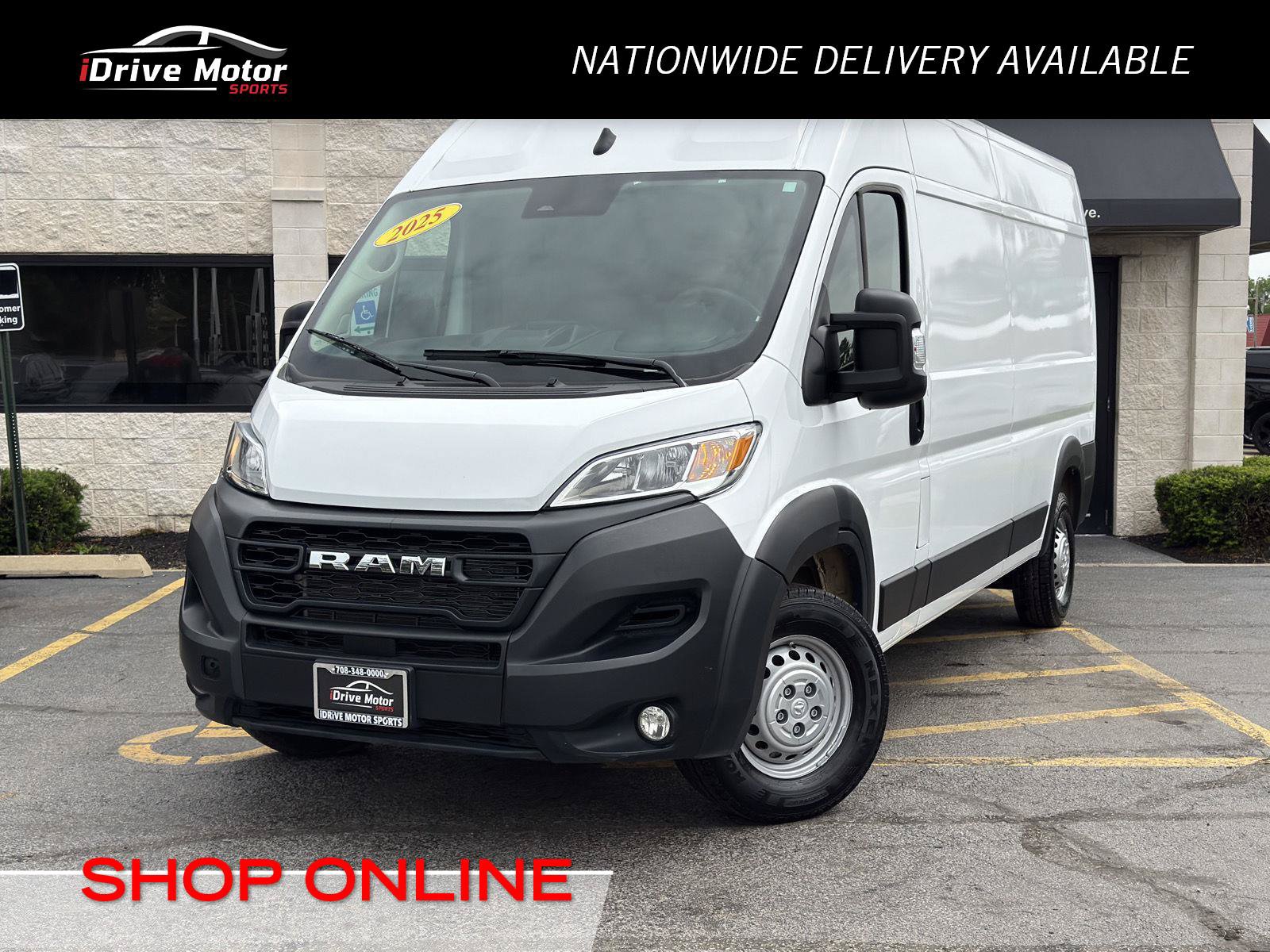 Used 2025 RAM ProMaster 2500 w/ Convenience Group FWD image 1