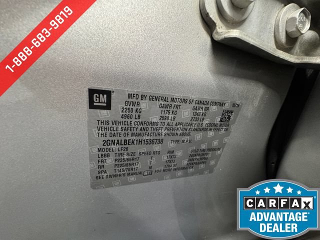 Used 2017 Chevrolet Equinox LS FWD image 28
