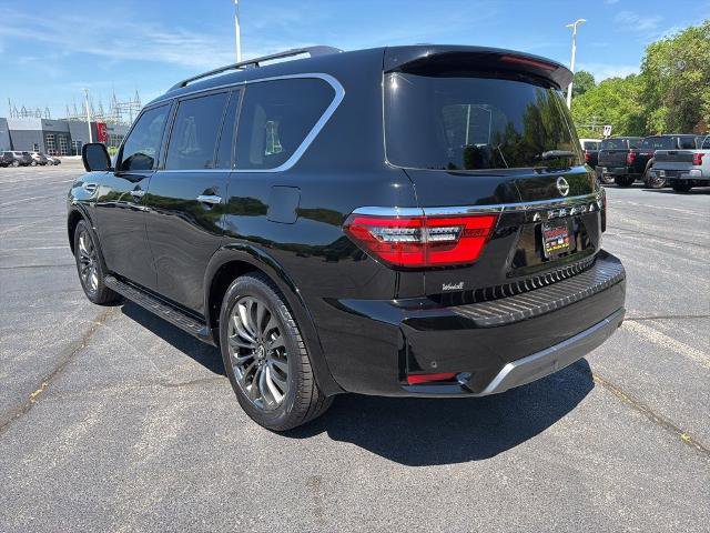Certified 2021 Nissan Armada Platinum w/ Captain's Chairs Package AWD/4WD image 2