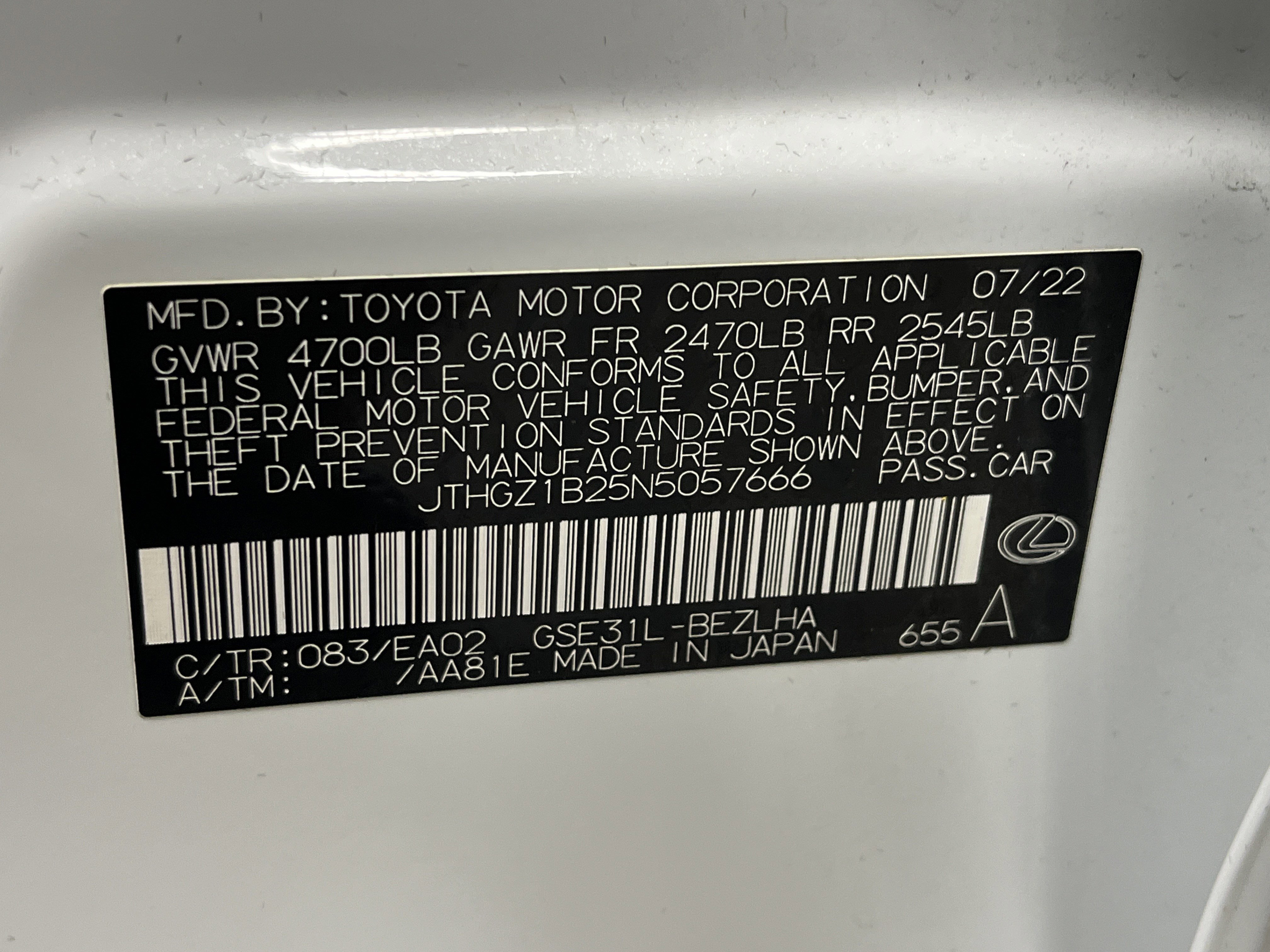 Used 2022 Lexus IS 350 F Sport image 34