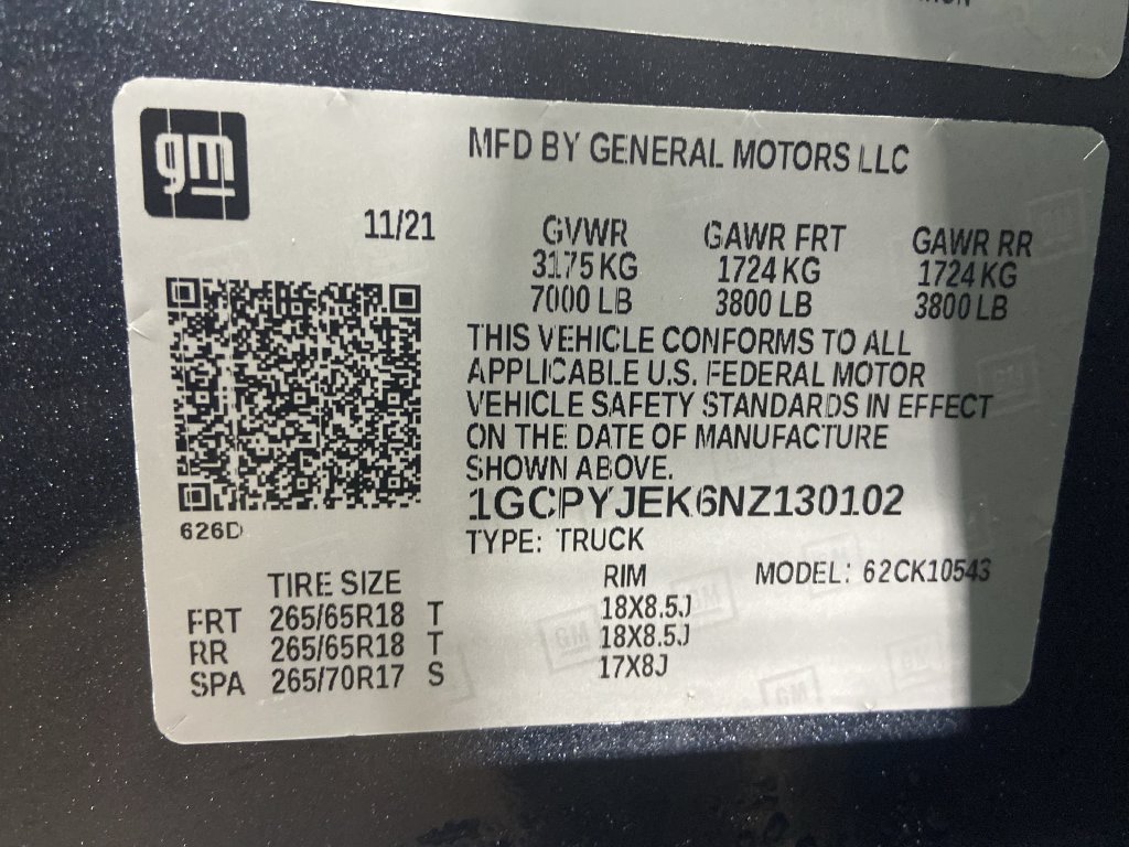 Certified 2022 Chevrolet Silverado 1500 Limited LT AWD/4WD image 33