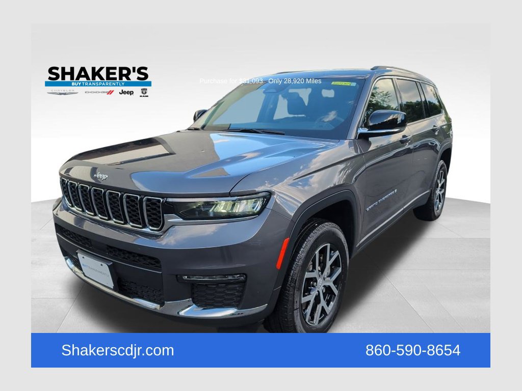 Used 2023 Jeep Grand Cherokee L Limited AWD/4WD image 1