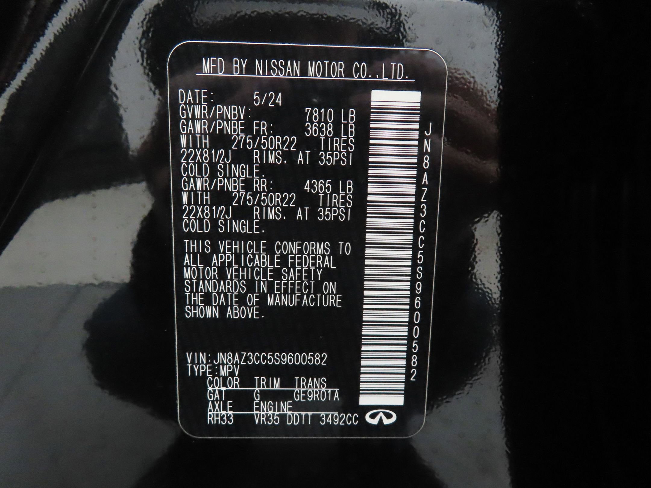 Used 2025 INFINITI QX80 Autograph image 29