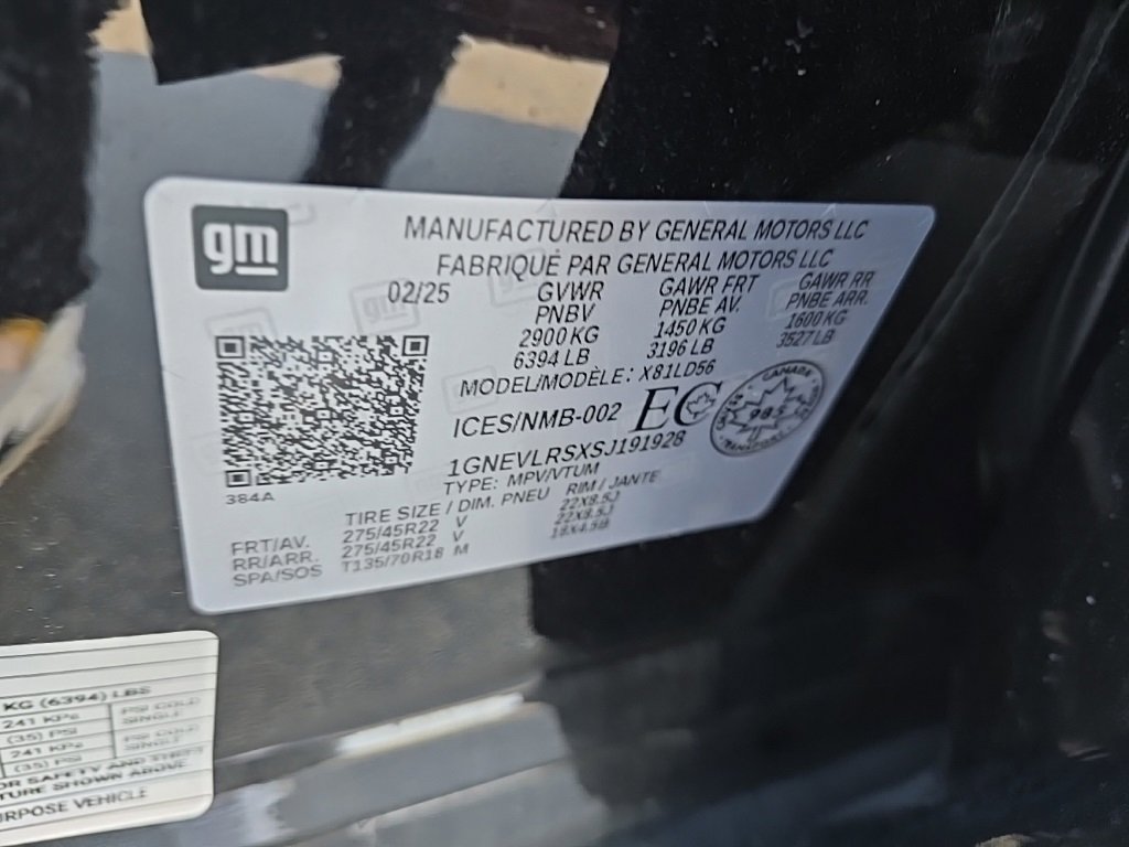 Used 2025 Chevrolet Traverse RS image 13