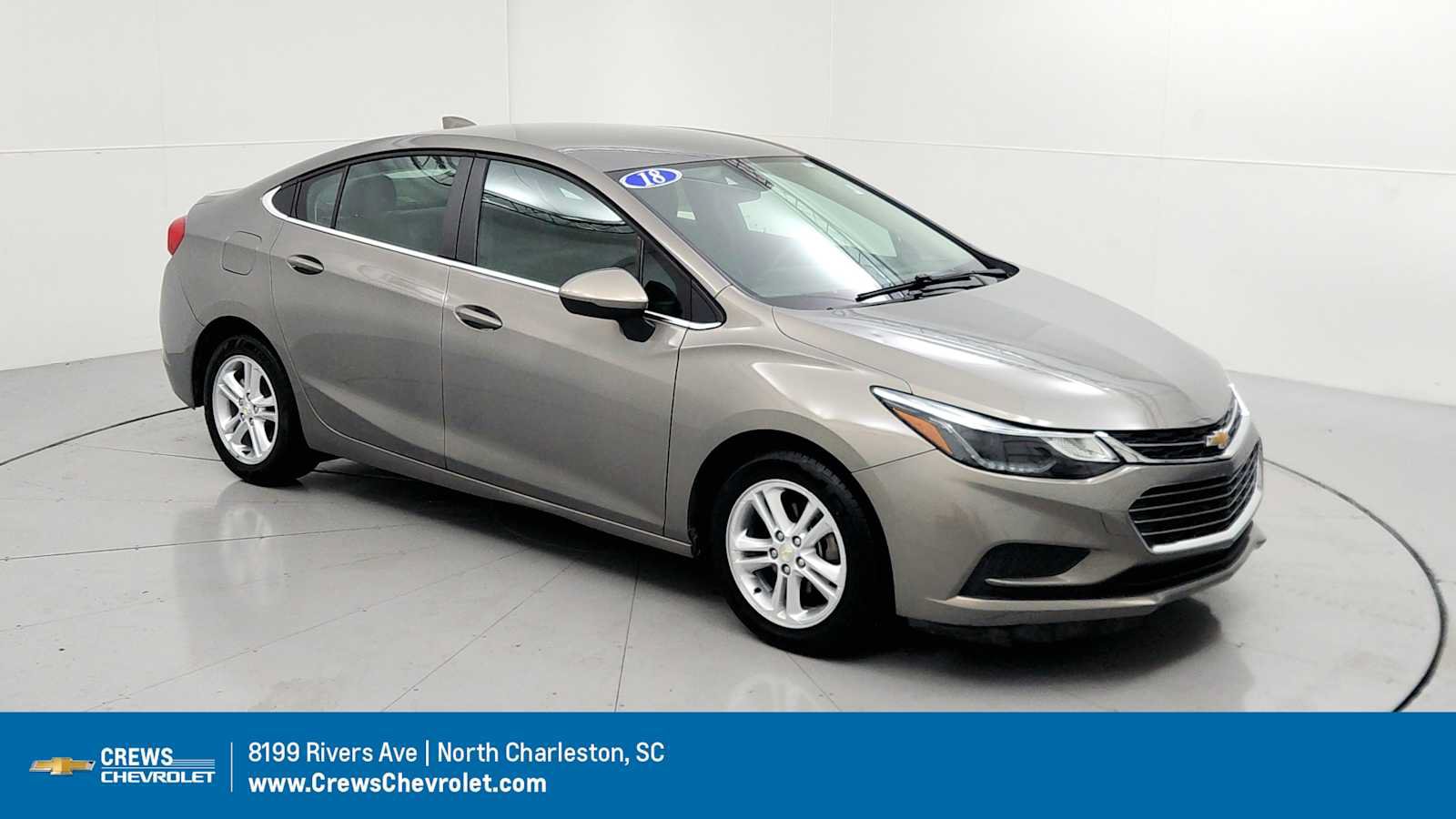 Certified 2018 Chevrolet Cruze LT