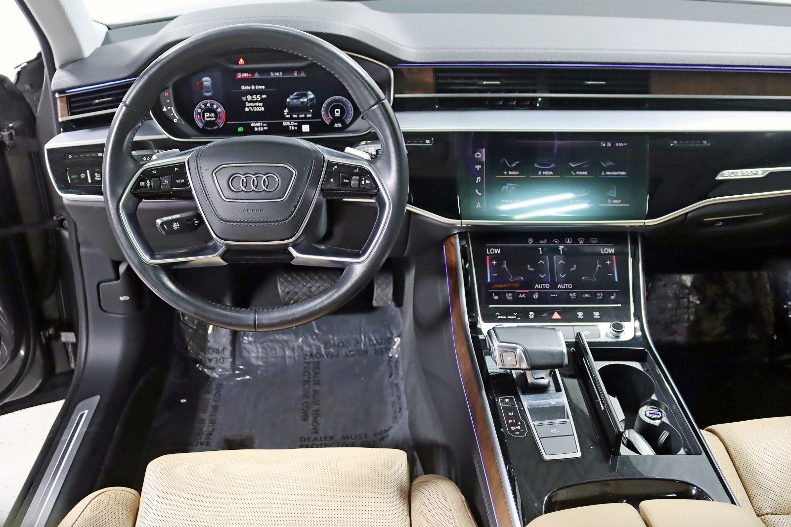 Used 2020 Audi A8 L 3.0T w/ Executive Package AWD/4WD image 14