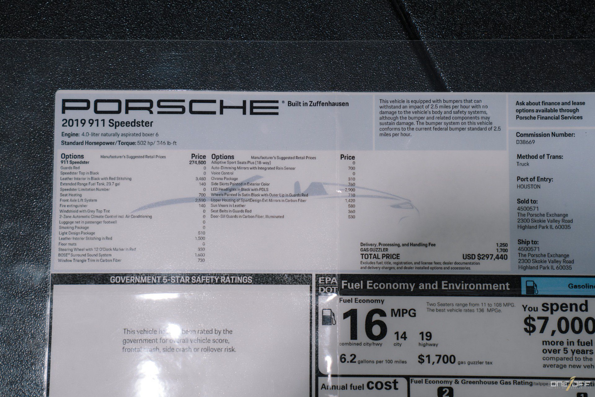 Used 2019 Porsche 911 Speedster RWD image 4