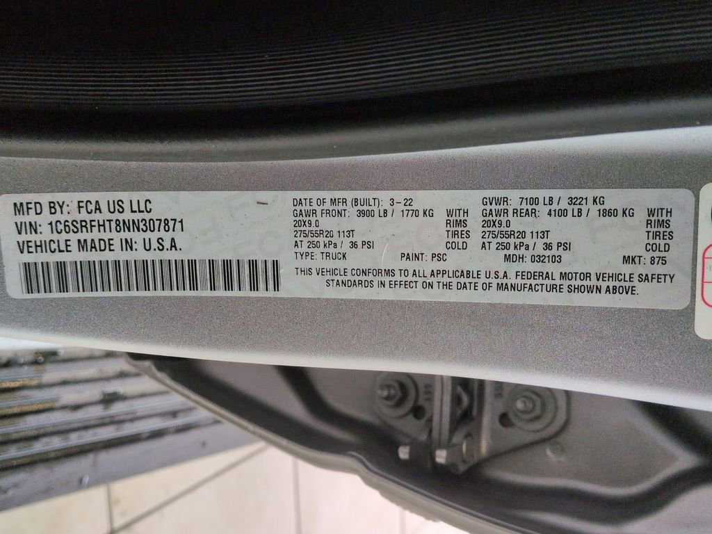 Used 2022 RAM 1500 Limited w/ Bed Utility Group AWD/4WD image 29