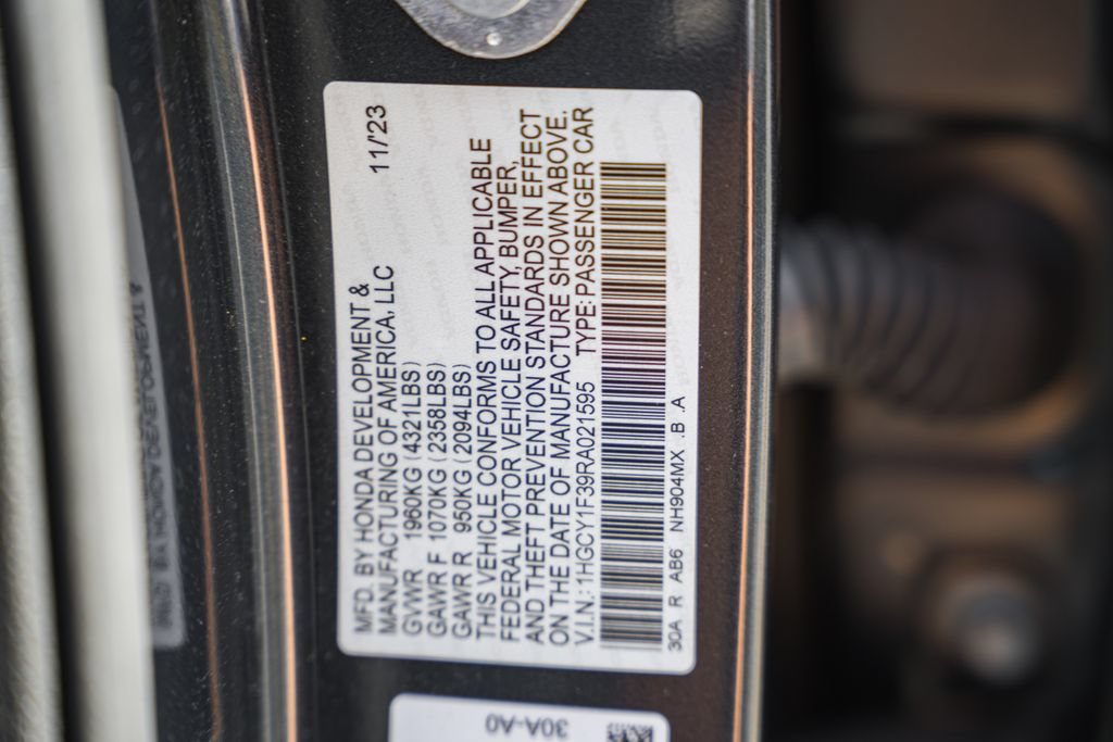 Used 2024 Honda Accord EX image 37