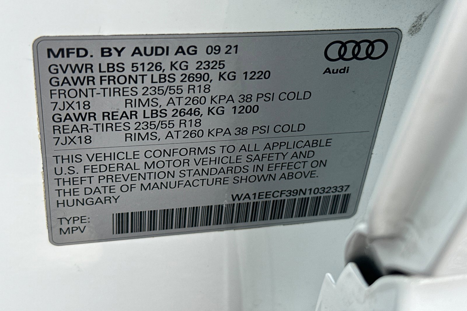 Used 2022 Audi Q3 2.0T Premium Plus w/ Premium Plus Package image 19