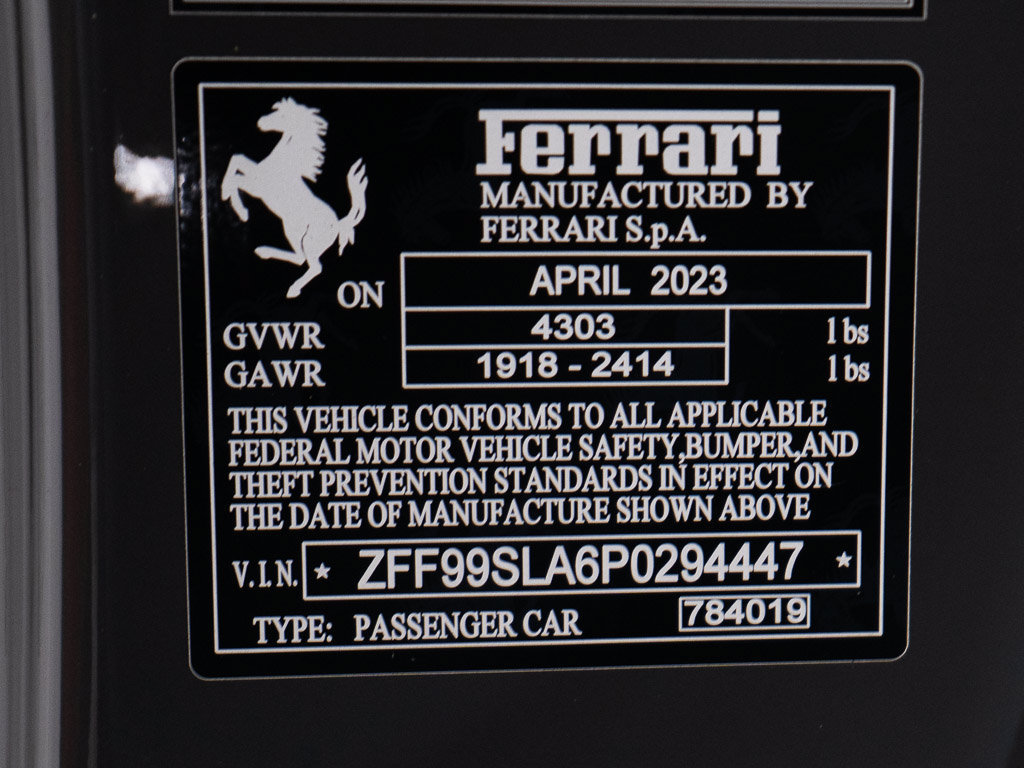 Used 2023 Ferrari 296 GTB RWD image 40