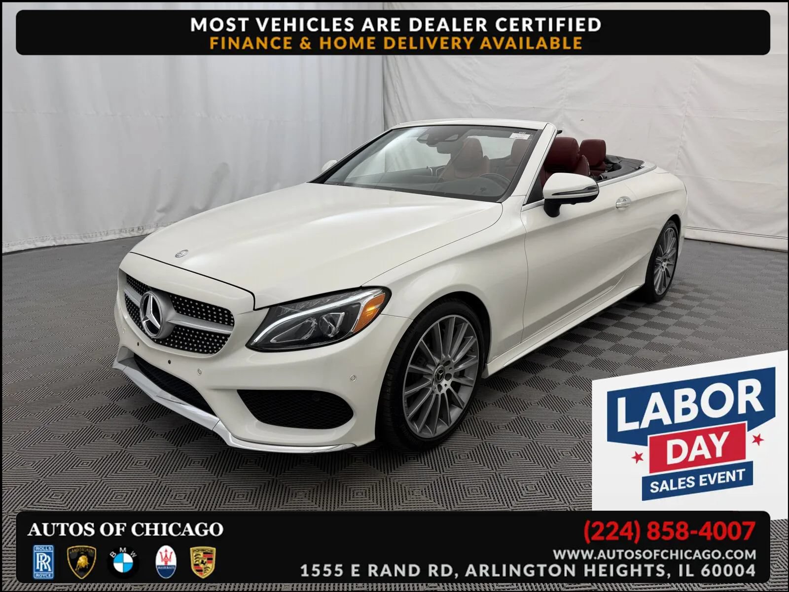 Used 2017 Mercedes-Benz C 300 Cabriolet