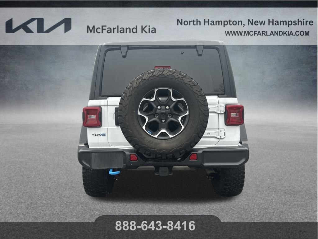 Used 2022 Jeep Wrangler Unlimited Rubicon 4xe w/ Cold Weather Group image 9