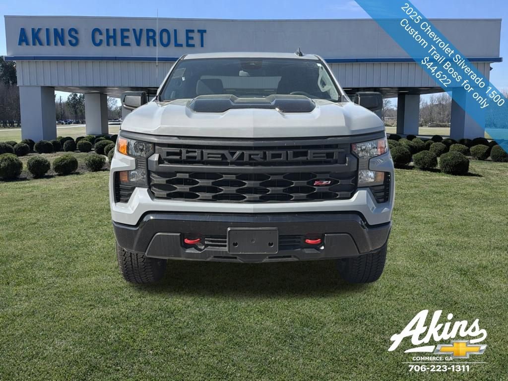 Certified 2025 Chevrolet Silverado 1500 Custom Trail Boss AWD/4WD image 3