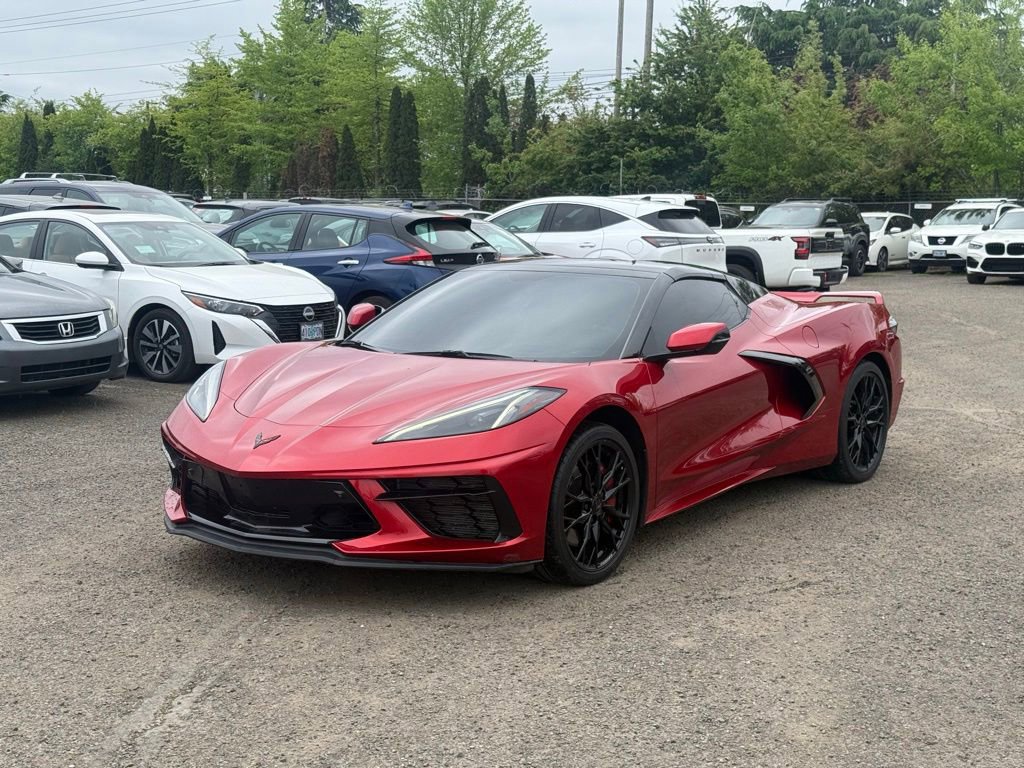 Used 2023 Chevrolet Corvette Stingray Premium Conv w/ Z51 Performance Package RWD image 2
