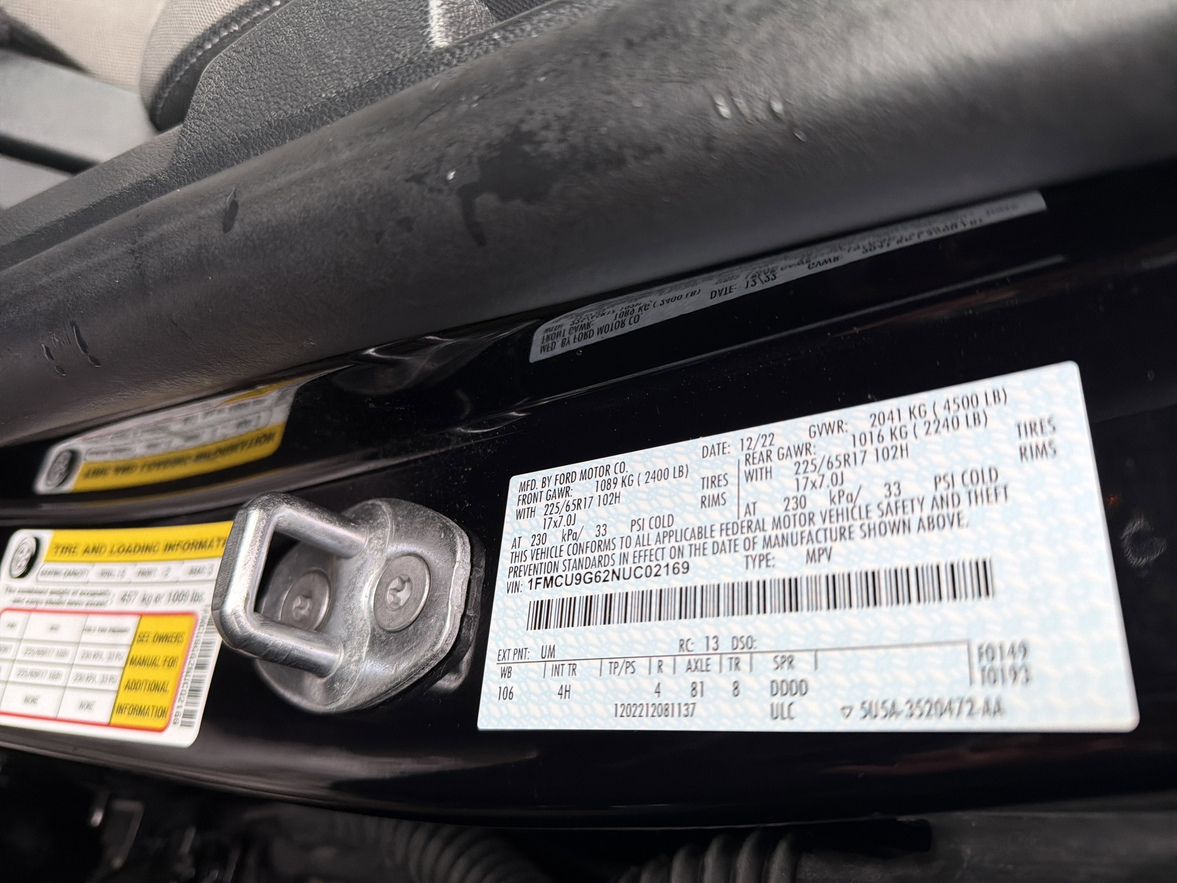 Used 2022 Ford Escape SE w/ Cold Weather Package image 23
