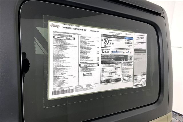 New 2026 Jeep Wrangler Unlimited Sport AWD/4WD image 14