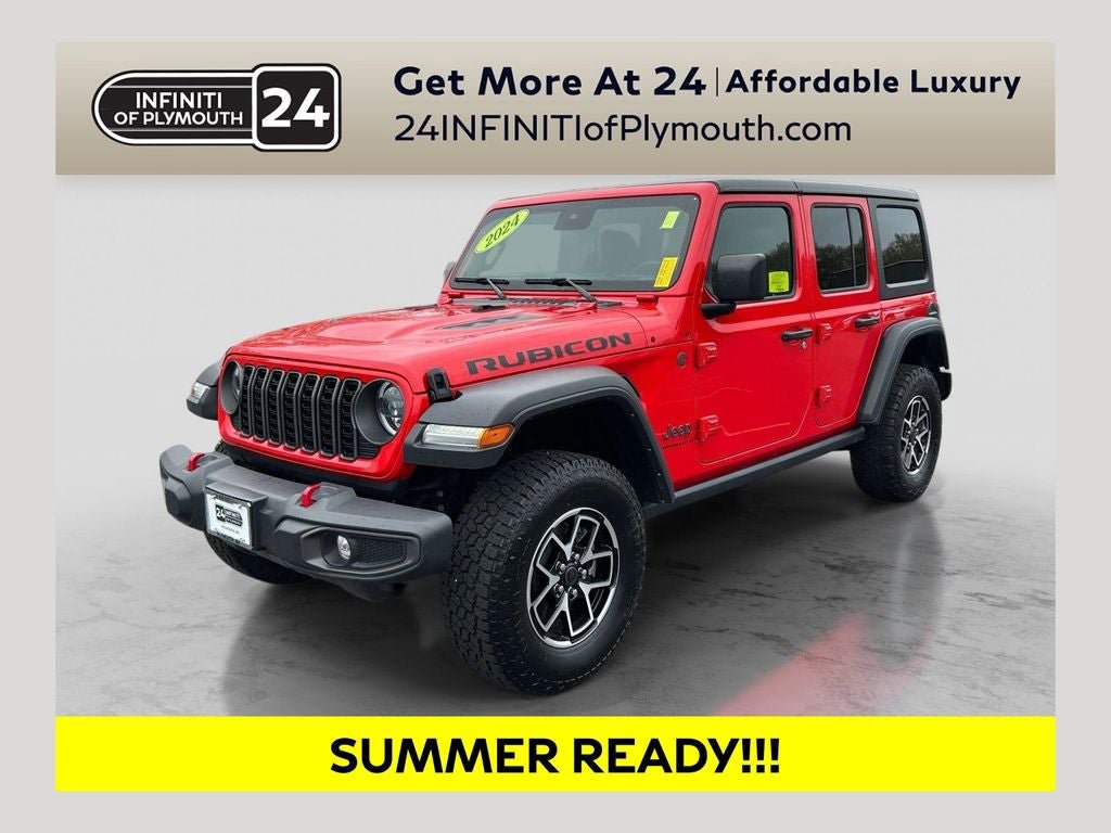 Used 2024 Jeep Wrangler Unlimited Rubicon AWD/4WD video 1