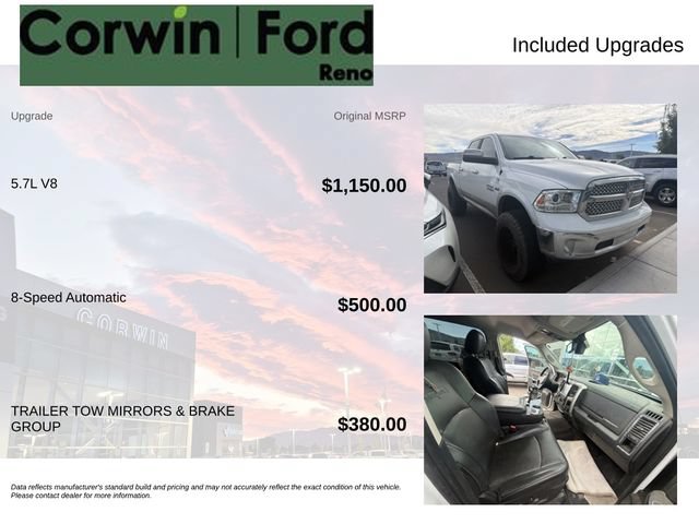 Used 2016 RAM 1500 Laramie AWD/4WD image 8