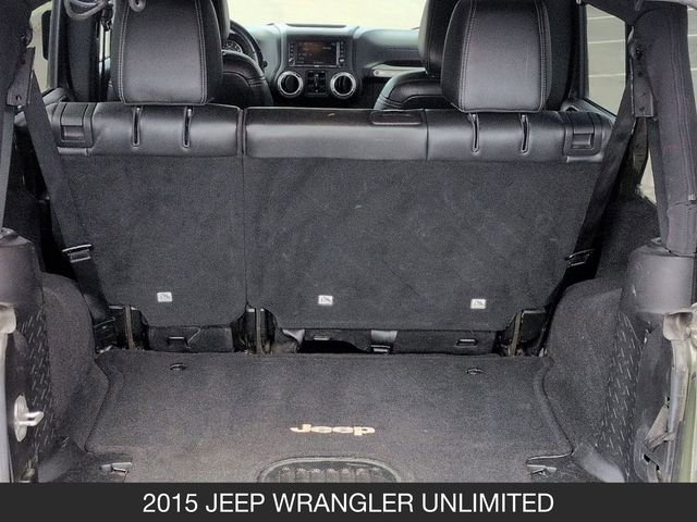 Used 2015 Jeep Wrangler Unlimited Sahara w/ Dual Top Group AWD/4WD image 20
