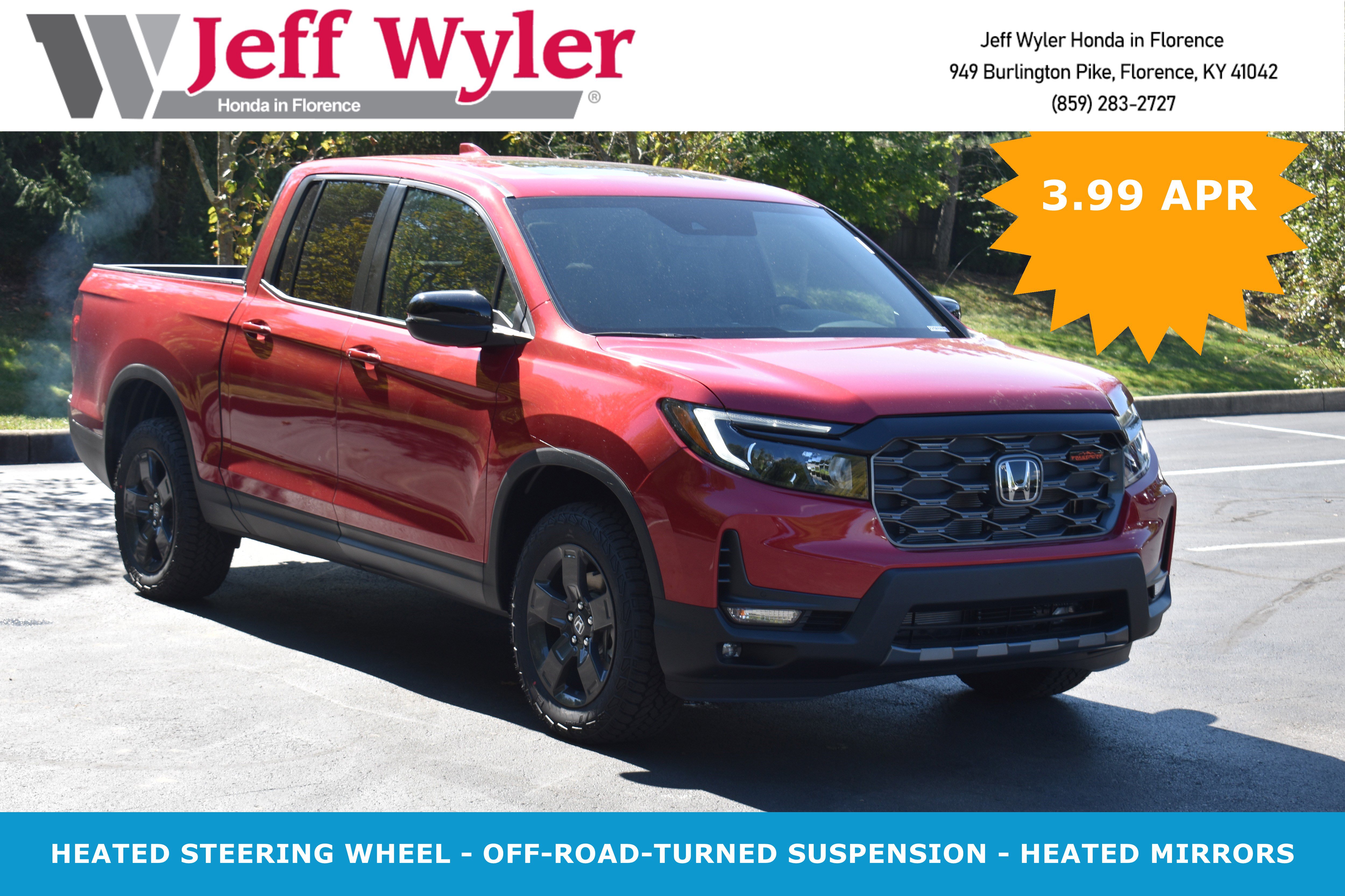 New 2026 Honda Ridgeline TrailSport